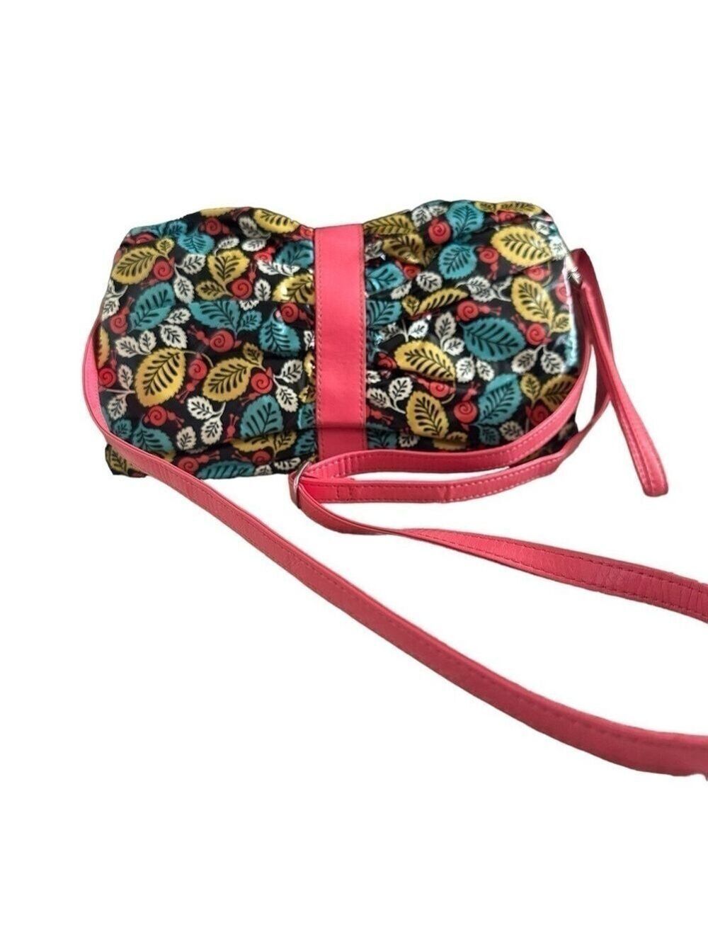 Vera Bradley frill crossbody wristlet happy snails print